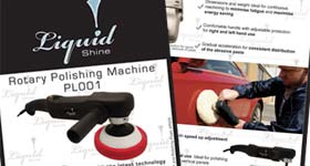 Liquidshine Machine Box & Leaflet Design