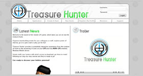 Treasure Hunter Web site Features